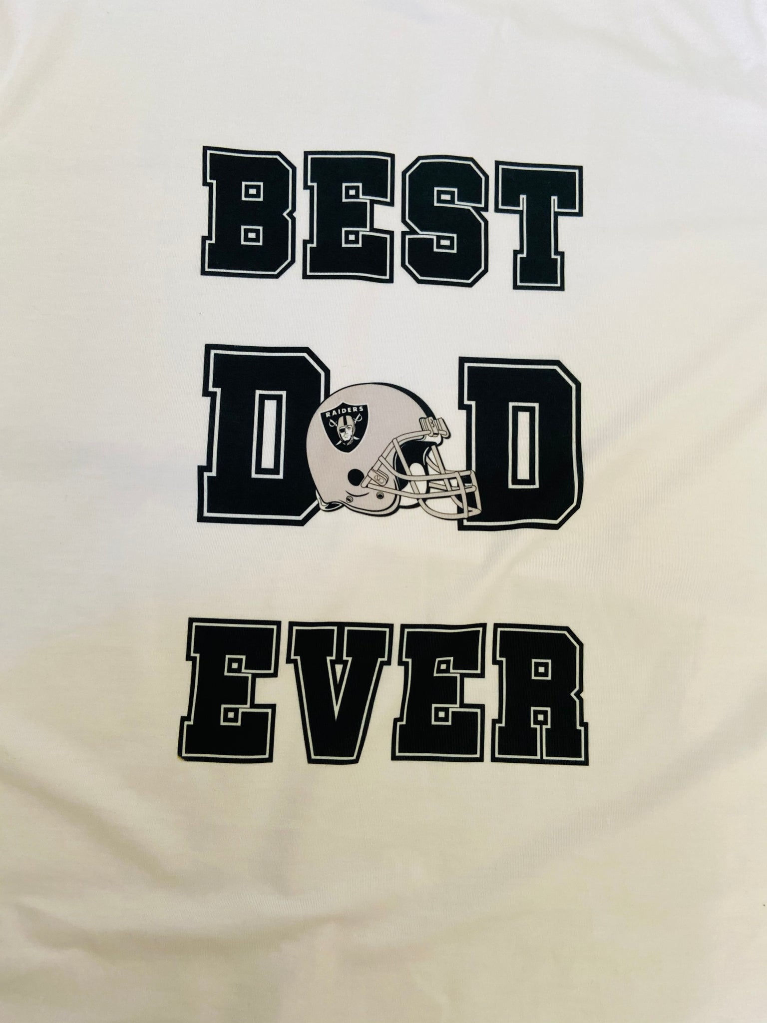 Best Dad Ever Raiders Inspired